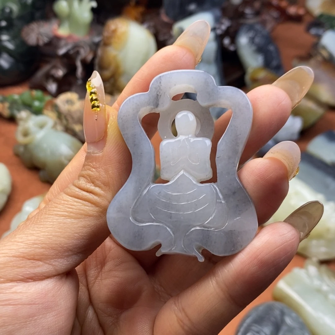 和田玉挂件未镶嵌