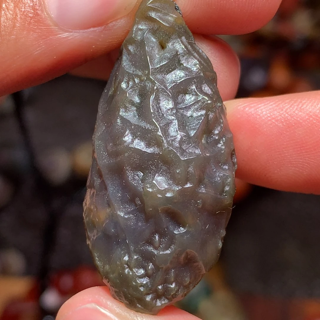 未镶嵌玛瑙/玉髓珠宝半成品