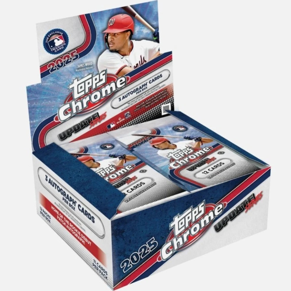 2025 Topps Chrome Update Jumbo 棒球 球星卡