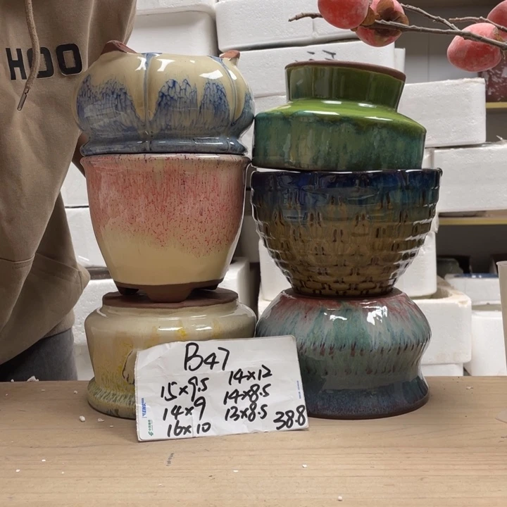 粗陶多肉花盆微瑕47