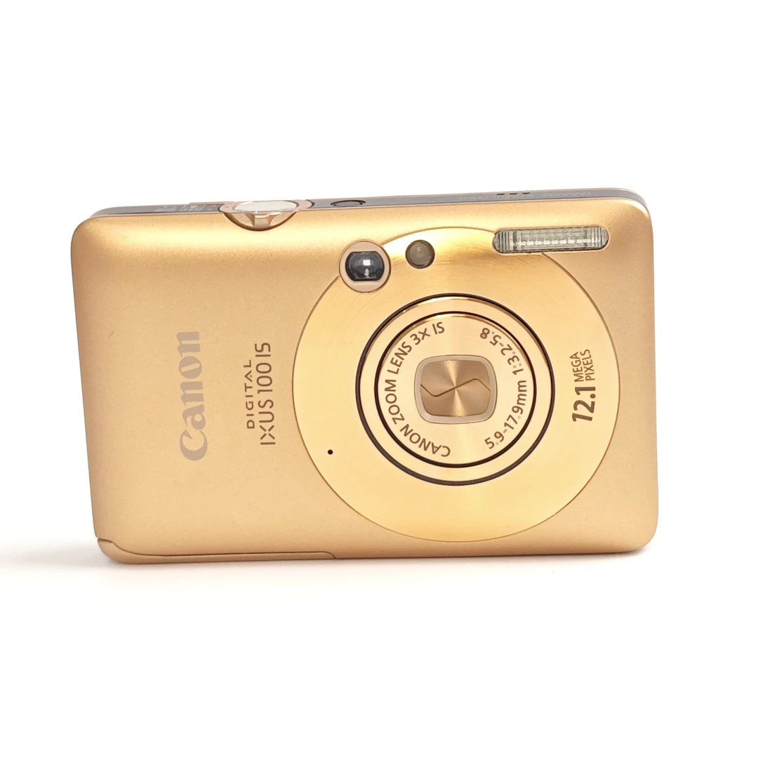 95新 Canon/佳能 ixus100原盒金色机皇平替1200万像素清冷感直出