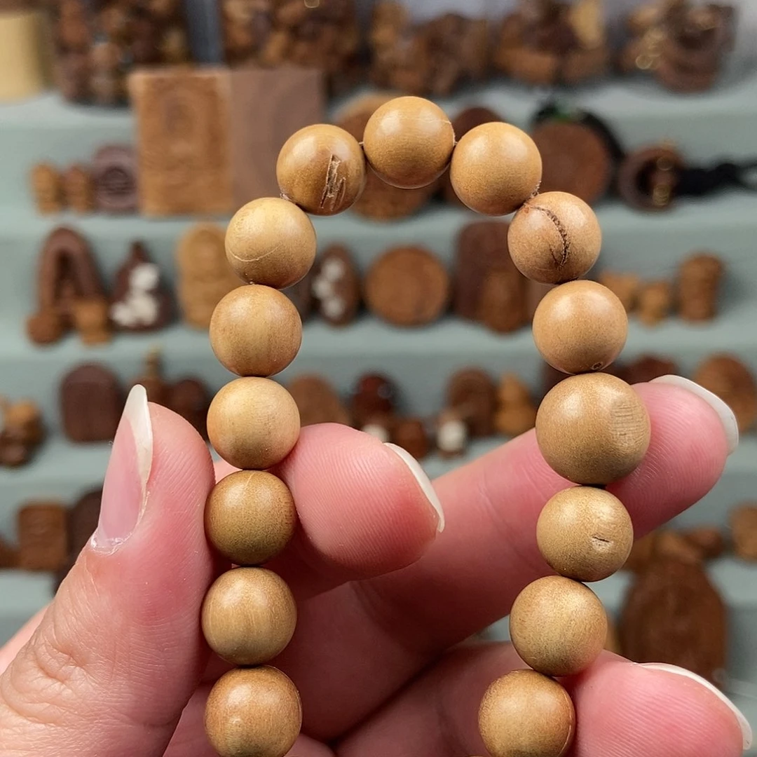 檀香木无事牌夏*西微瑕福利