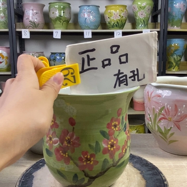 景德镇高温陶瓷花盆