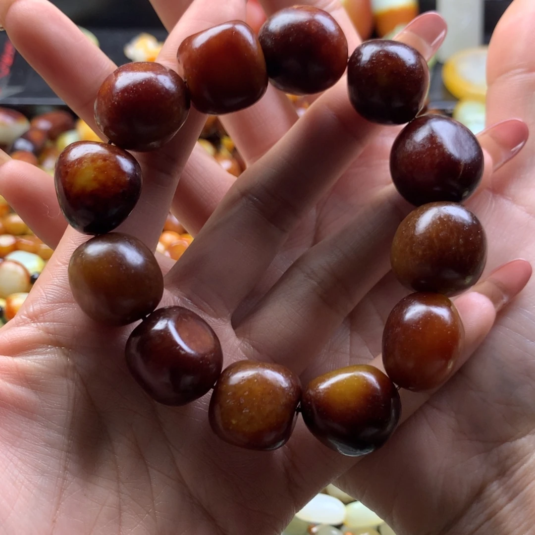 舟***航和田玉未镶嵌手链