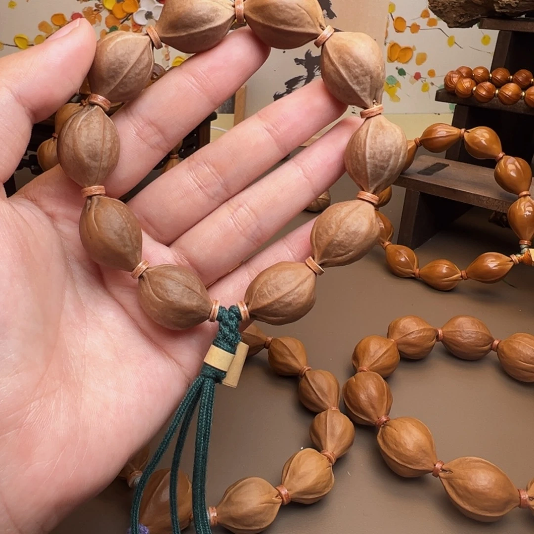 橄榄核手串梅林铁核1723素串鲨鱼背