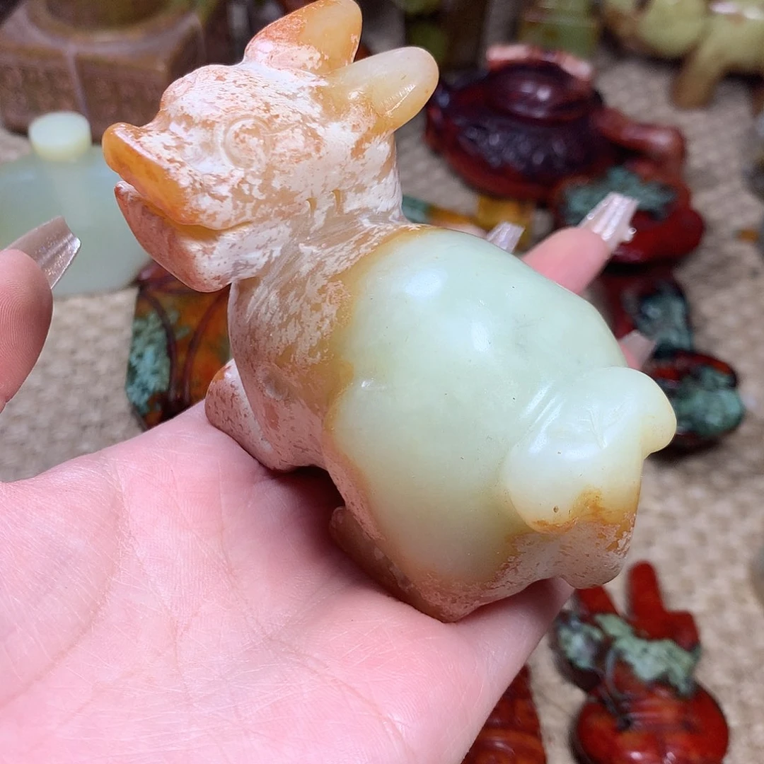 白玉菩提吊坠挂件