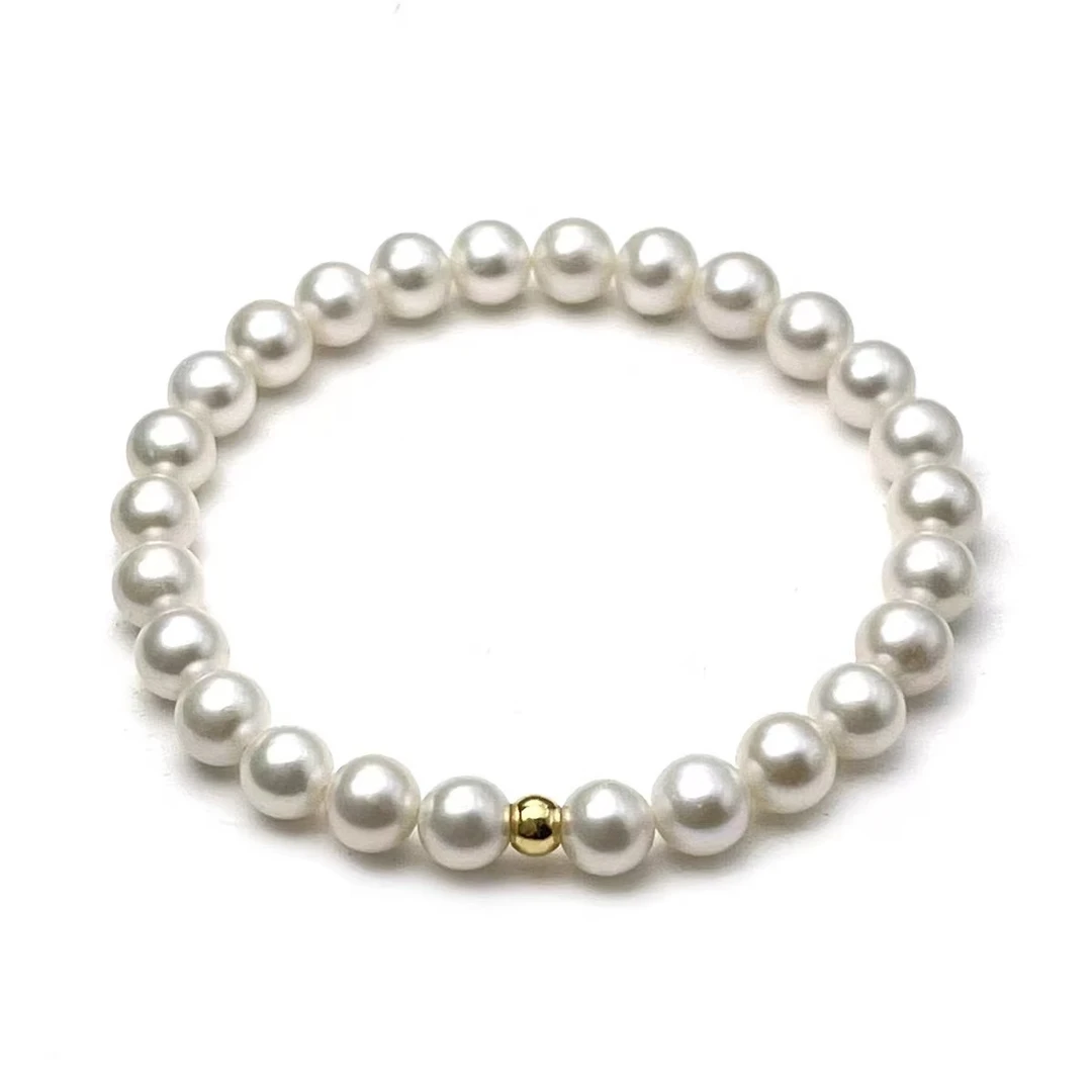 S67B天然淡水珍珠手链