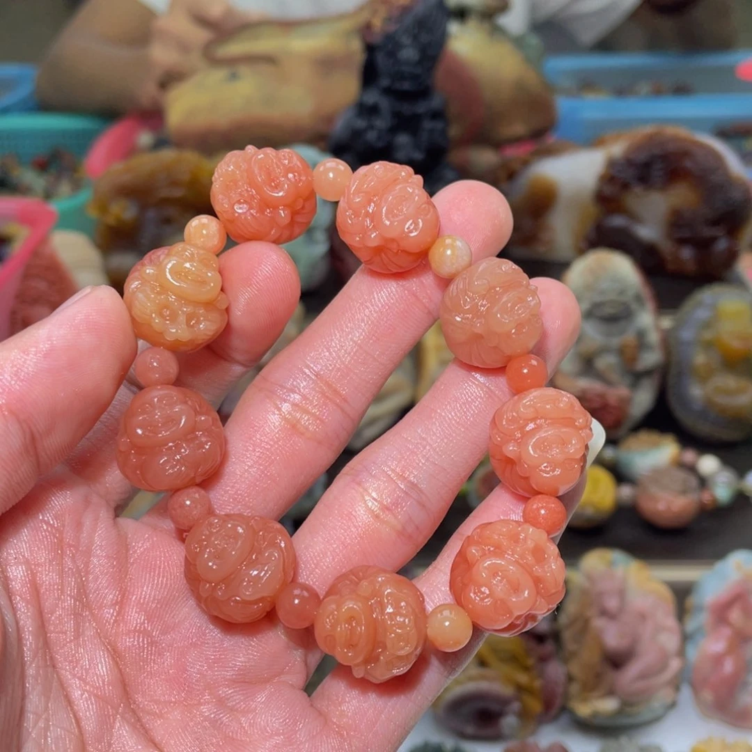 未镶嵌手串石英质玉