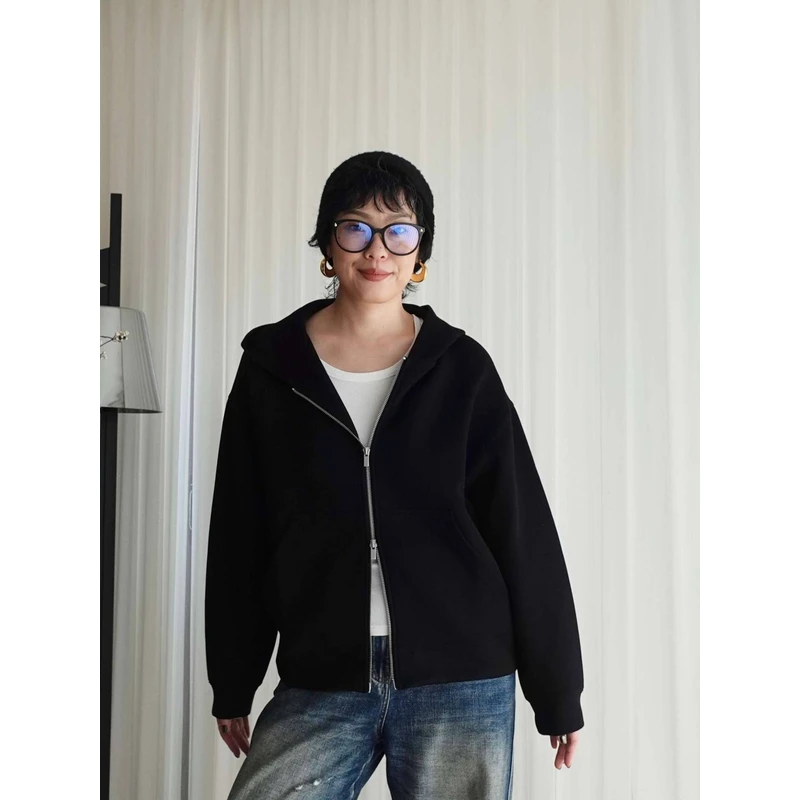 【百穿不厌】LIY极简拉链卫衣