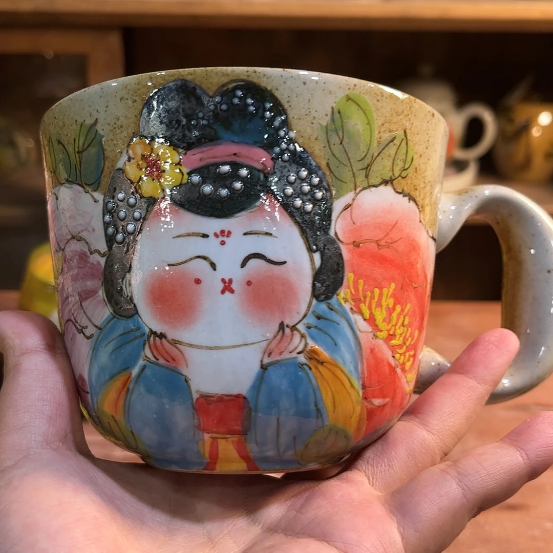 瓷片红红火火过大年