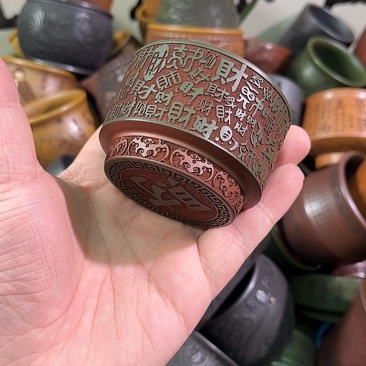 茶杯紫砂全手工紫砂主人杯