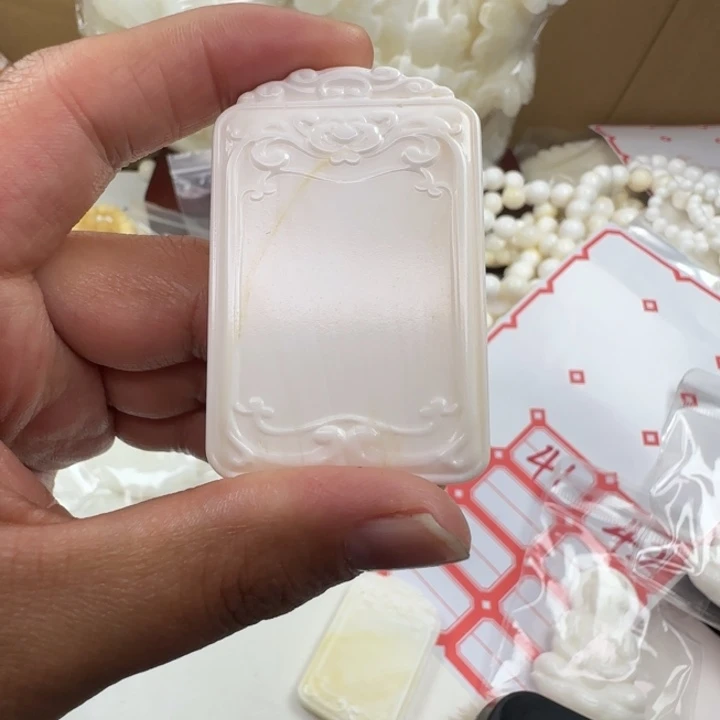 大果紫檀（缅甸花梨）雕刻无事牌随机发