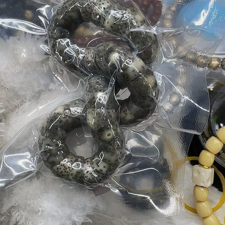 星月菩提手串449荣耀绿星月菩提猪大肠10单圈