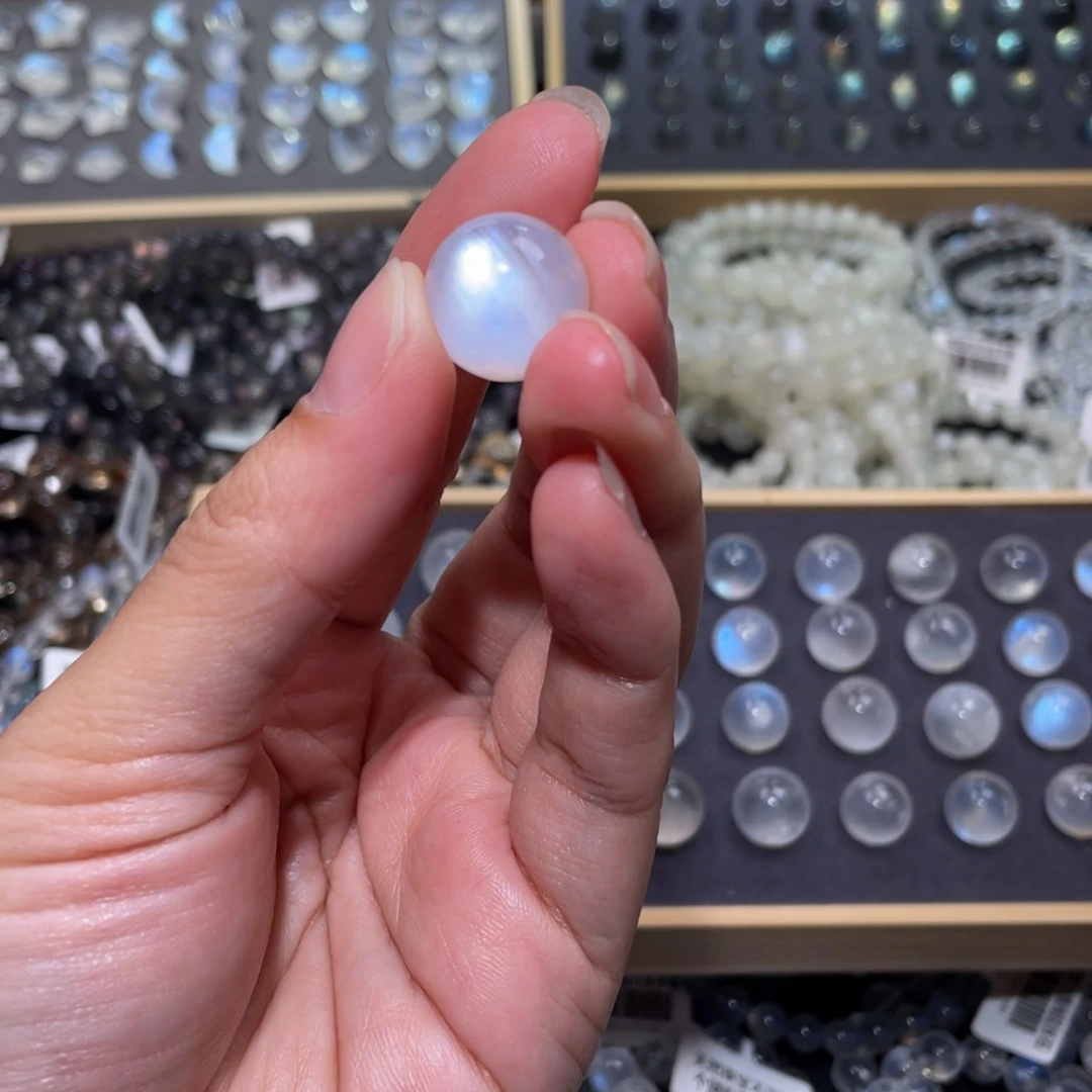 月光石手链未镶嵌I****_蓝月光单珠直径15.8m