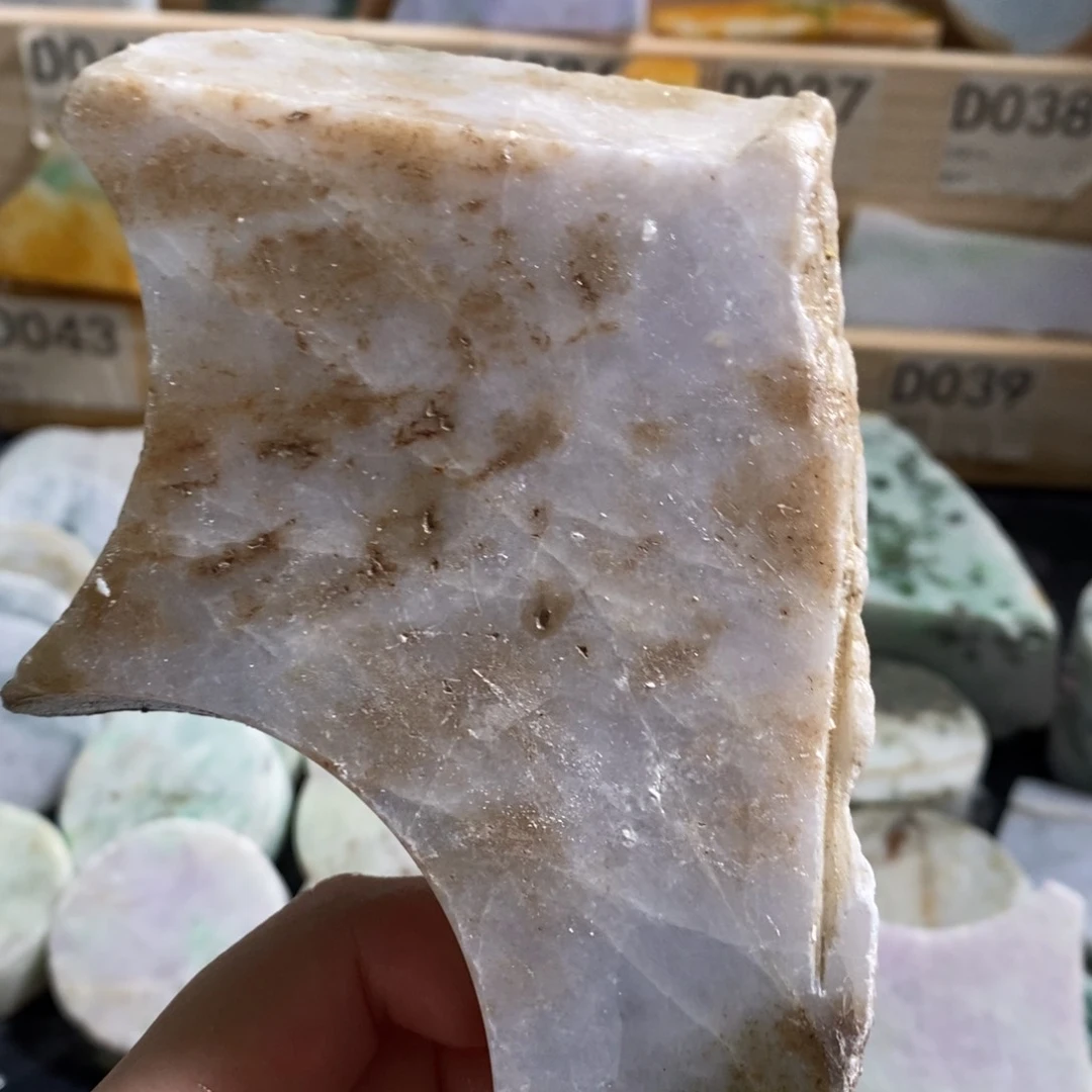 颈饰未镶嵌翡翠天然翡翠