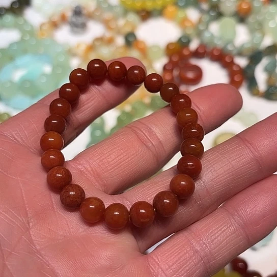 蛇纹石玉未镶嵌手串