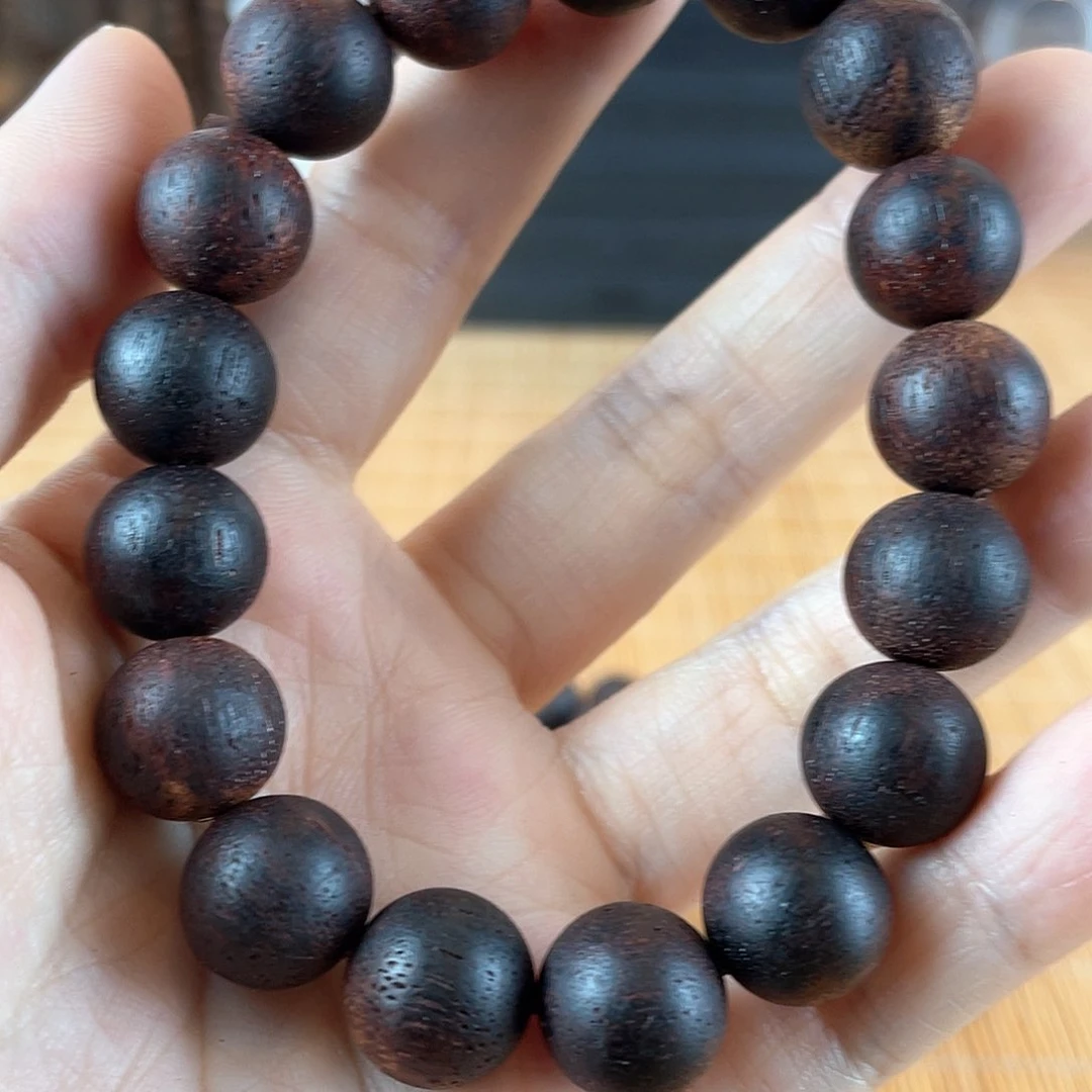 降真香无事牌1.2爆香沙皮老料