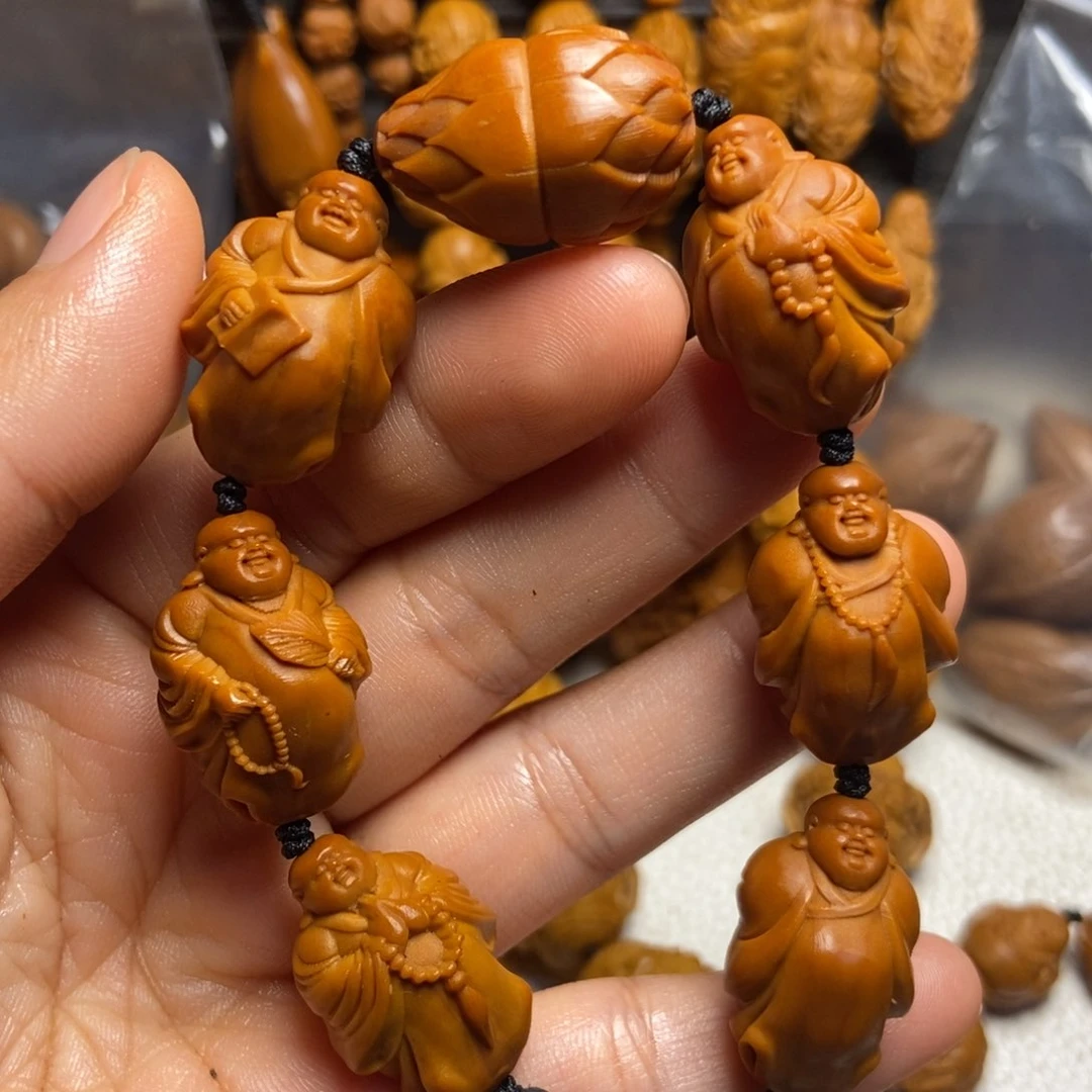 【闪购商品】手串/手链橄榄核六合弥勒
