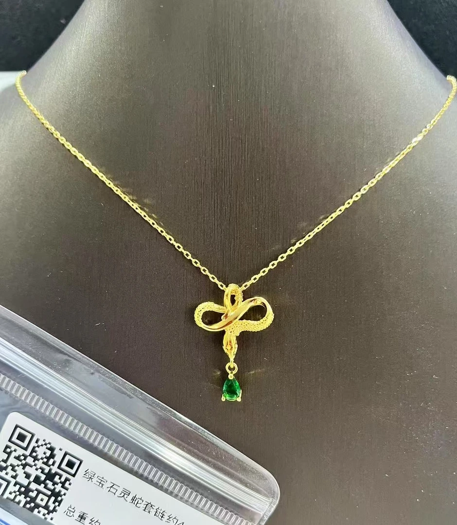 链子足银 灵蛇套链气质百搭轻奢