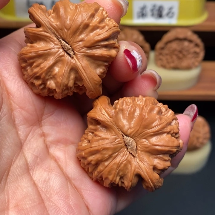 文玩核桃吊坠41白狮子