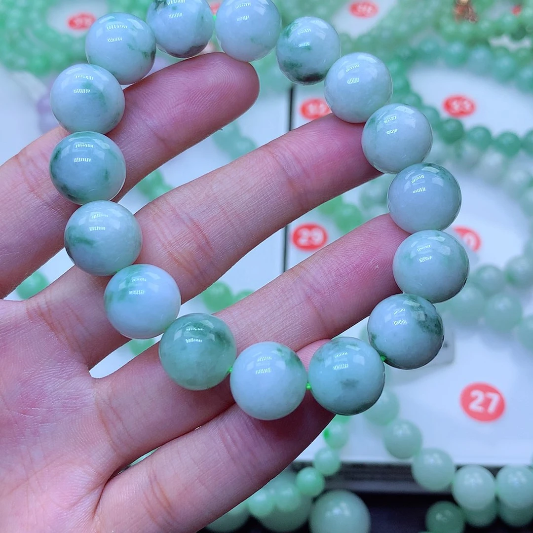 翡翠未镶嵌毛衣链