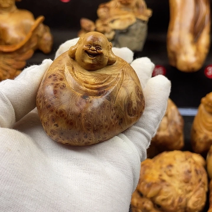 柏木（崖柏）米勒手把件