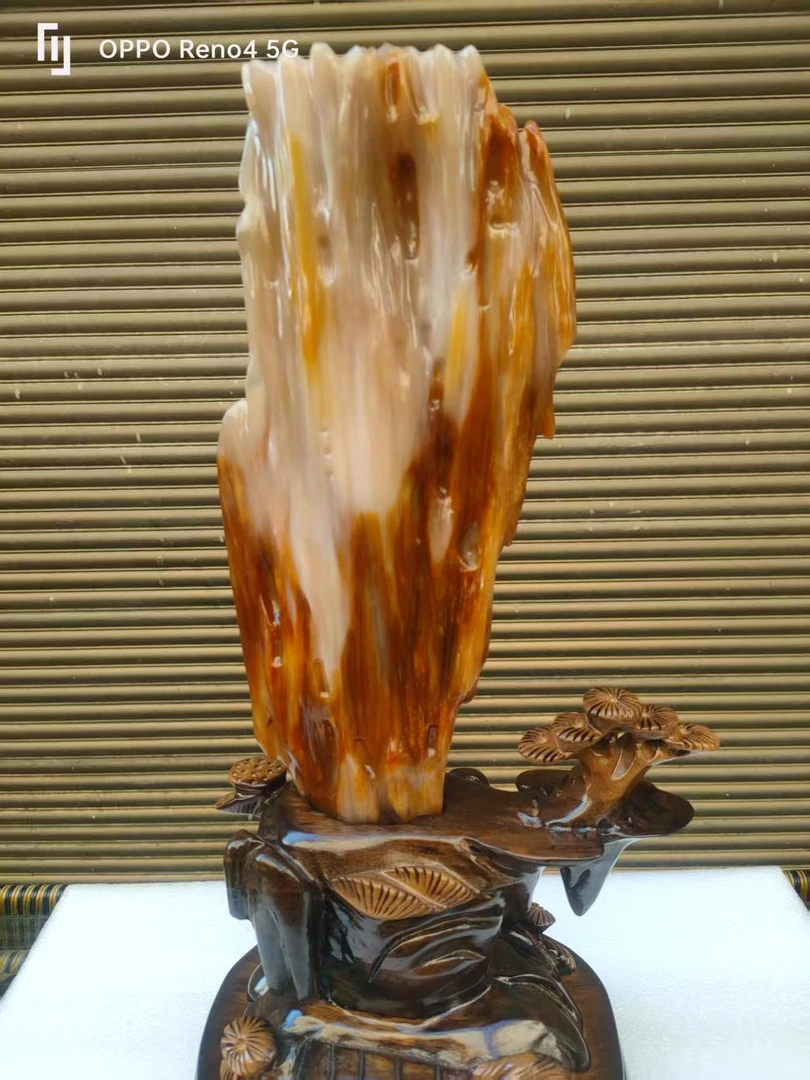 家居摆件 树化玉 奇石 55