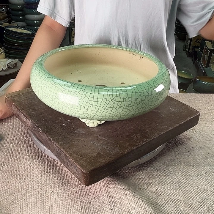 泳坤堂石湾盆查***盒陶瓷