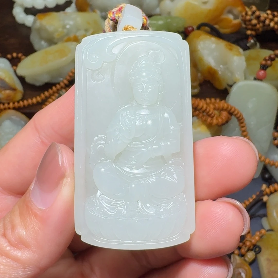 和田玉（糖玉）未镶嵌挂件