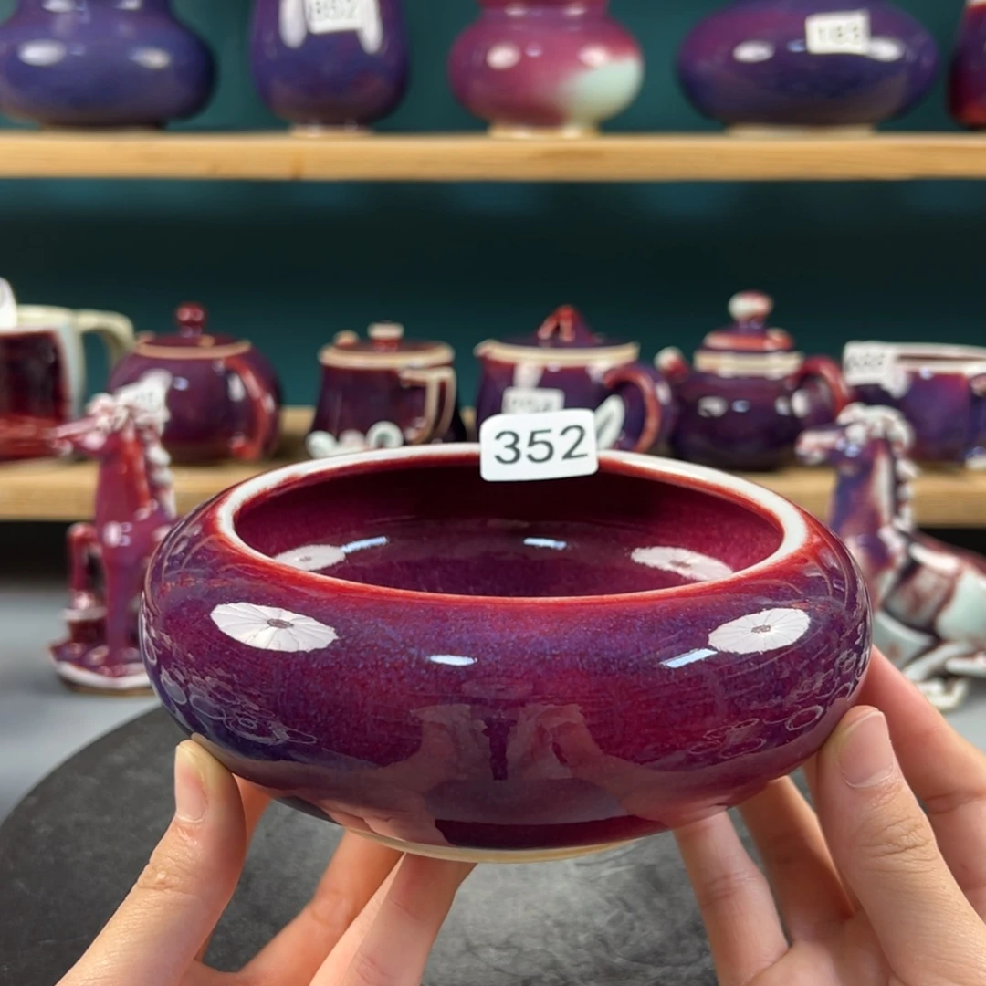 瓷片微瑕水洗纯手工