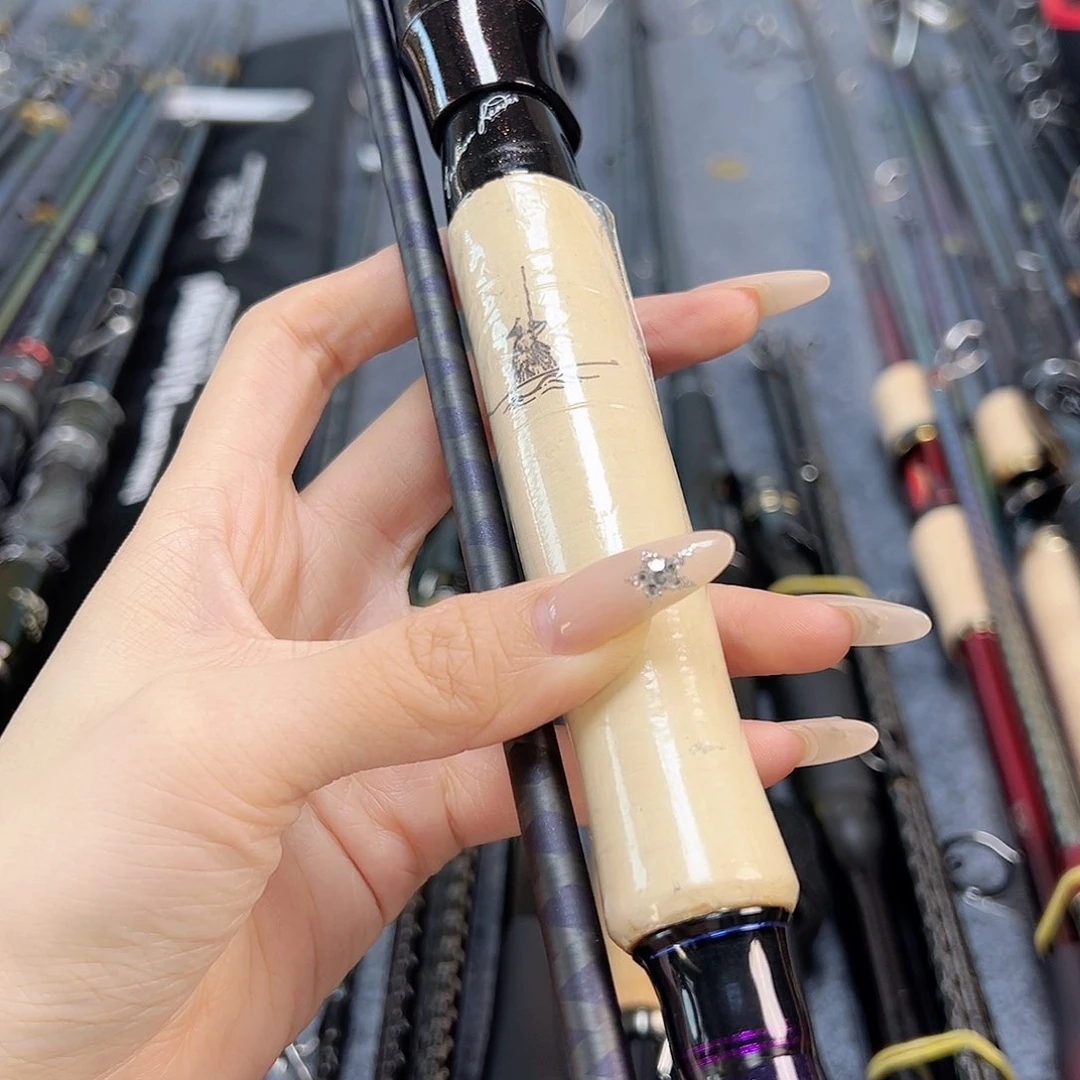 3.8m碳素?****?直柄路亚杆