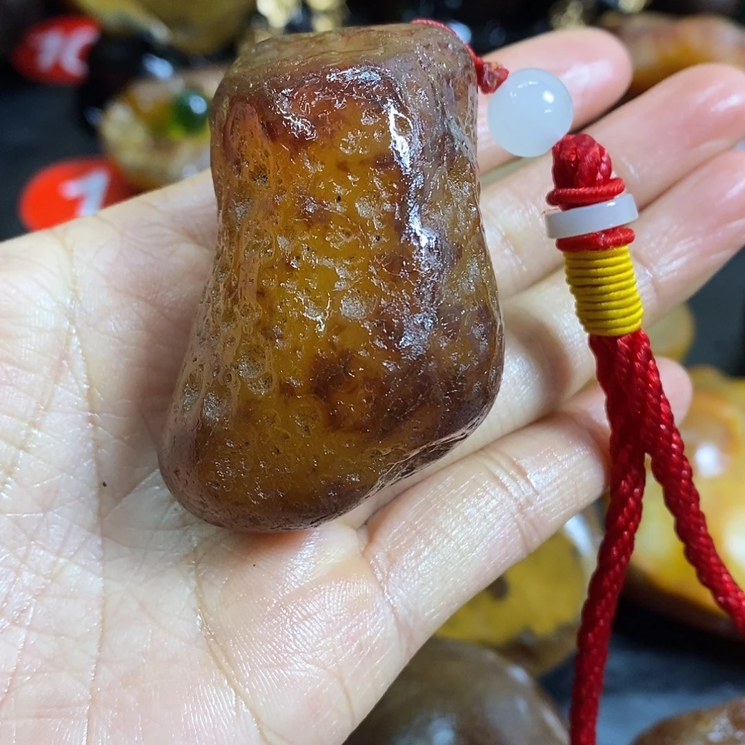 玛瑙/玉髓未镶嵌手把件