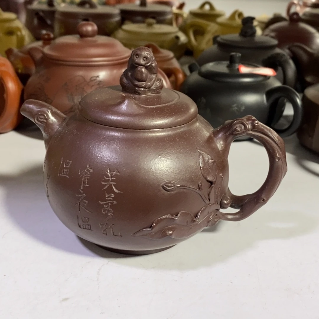 紫砂茶壶原矿手工112