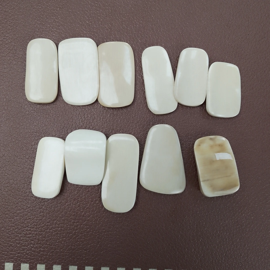 p01651天然猛犸牙无事牌配件配饰新人福利多样性花其一