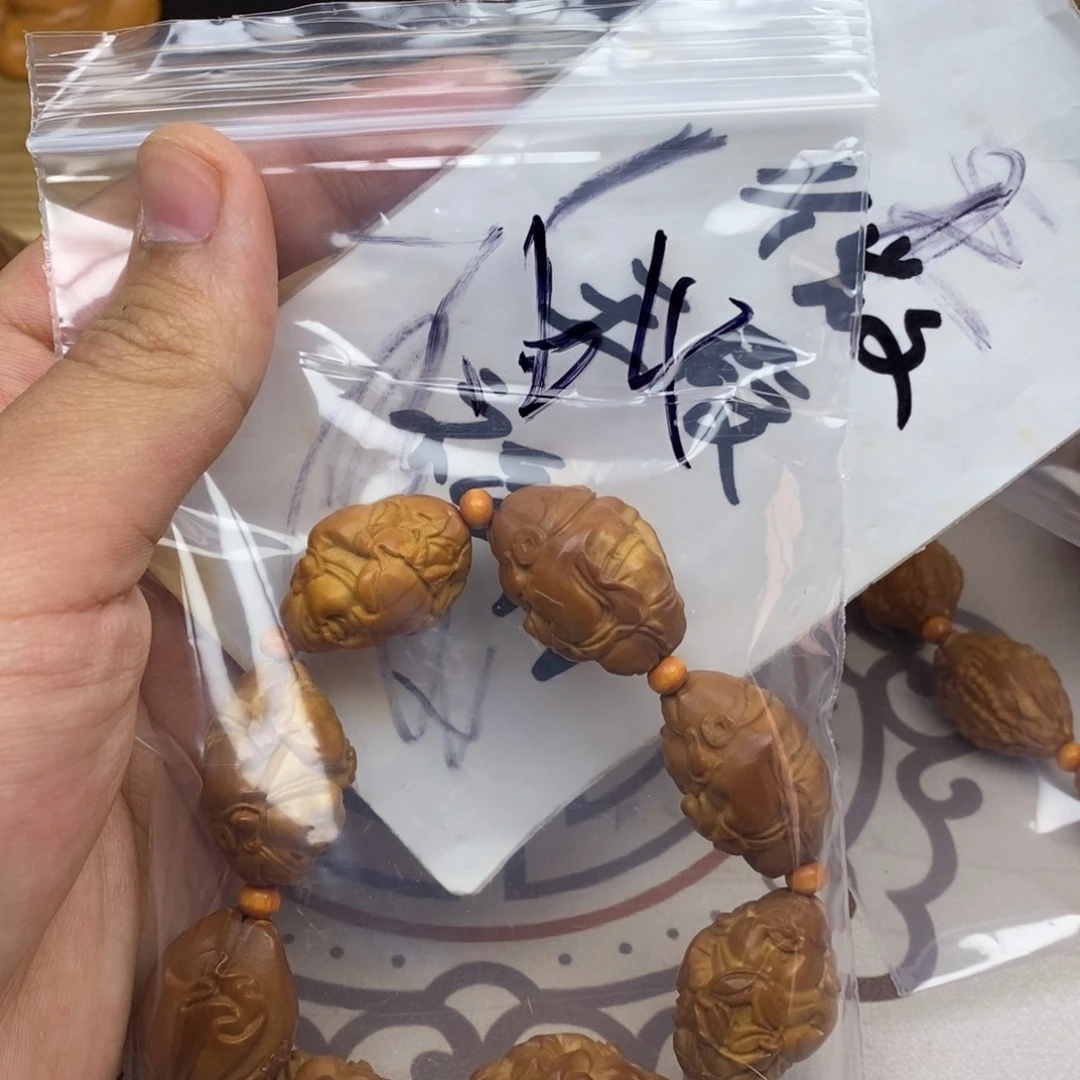 橄榄核手串/手链橄榄核雕刻工艺宇