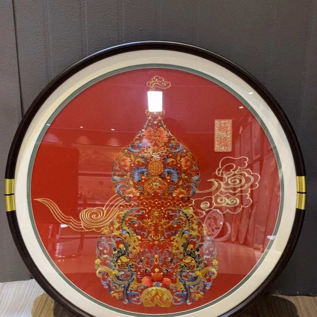 圆形赐福圆形包安装