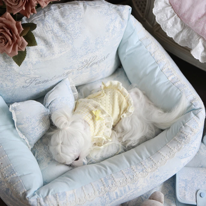 FH幻想屋原创 城堡物语 韩国进口面料 韩系宠物「沙发窝」 可拆洗