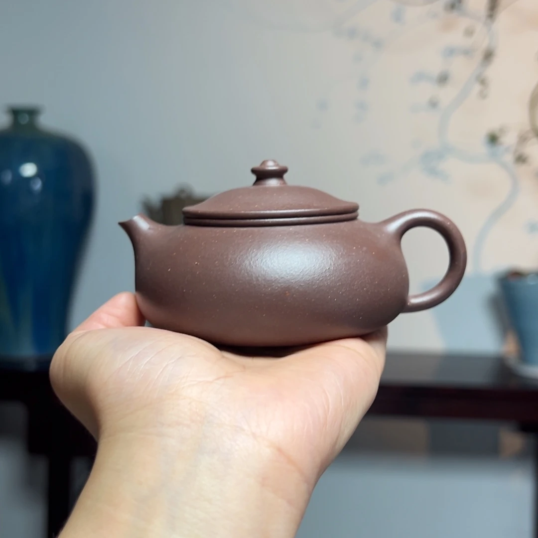 茶壶紫砂寒江底槽清170