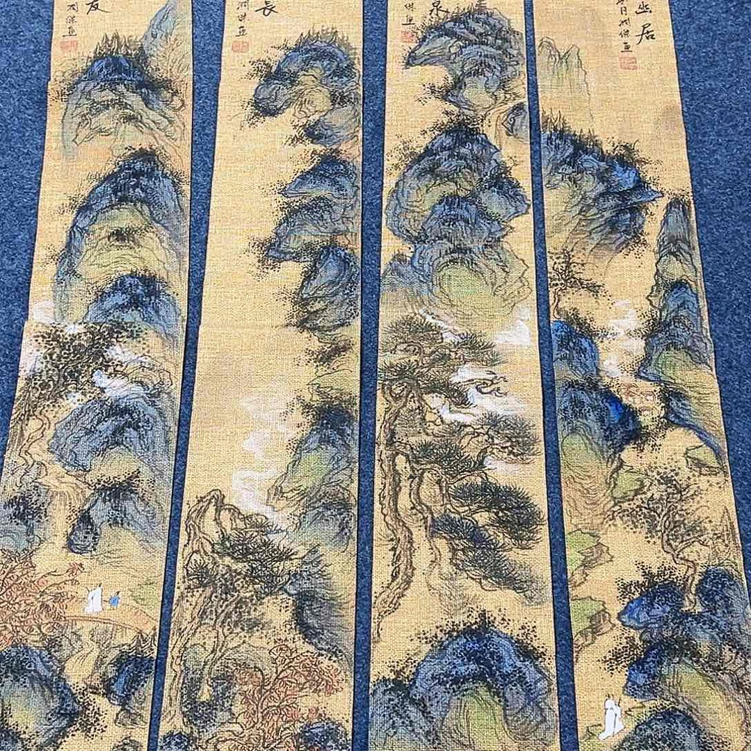 国画事事顺心如意万事如意