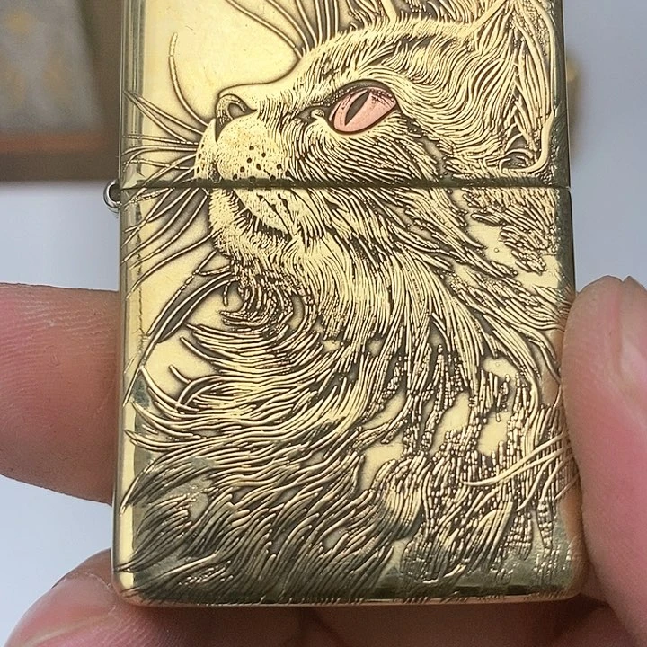 寒*逸黄铜时刻经雕工艺品