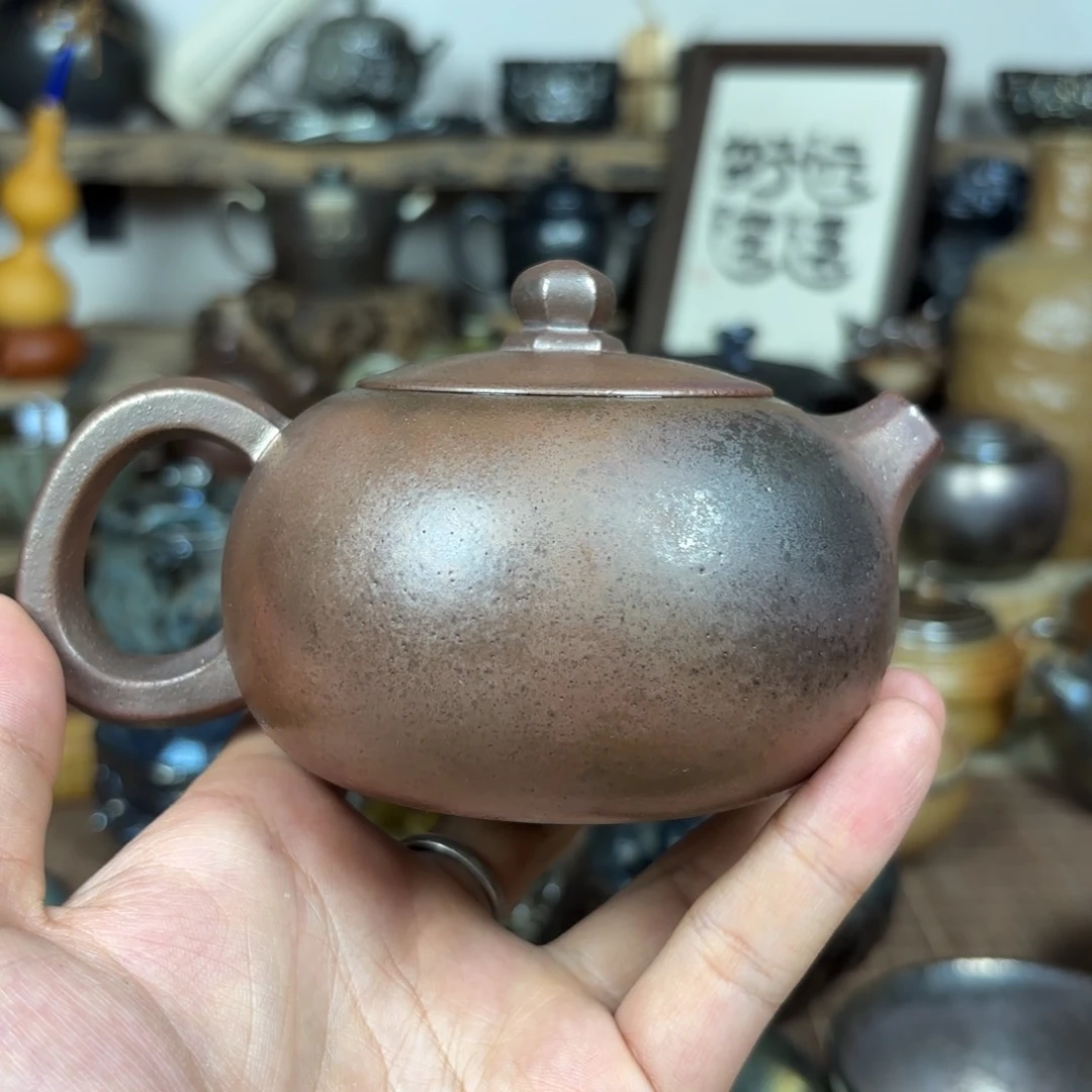 被**弃建水紫陶三木柴烧