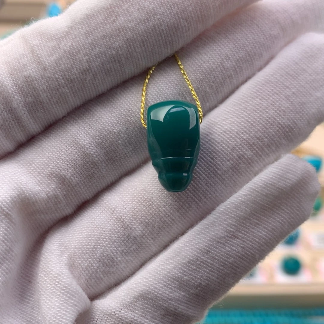 绿松石未镶嵌珠宝奇石9.5