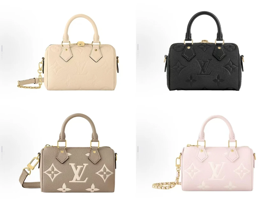 未使用 LouisVuitton/路易威登 speedy20多色系经典波士顿枕头包