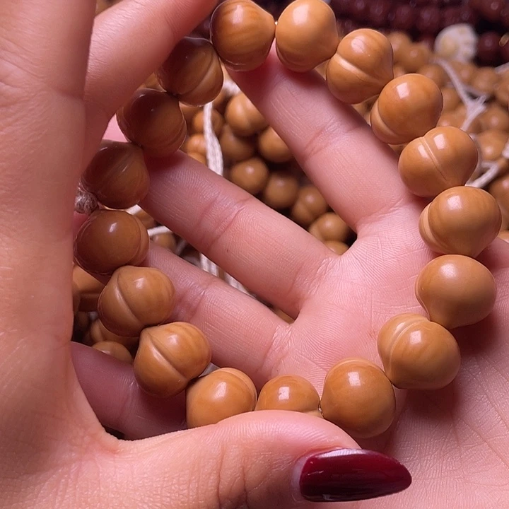 佳***哥猴头核桃手串17尺寸镜面柯基屁桃手持全品无暇