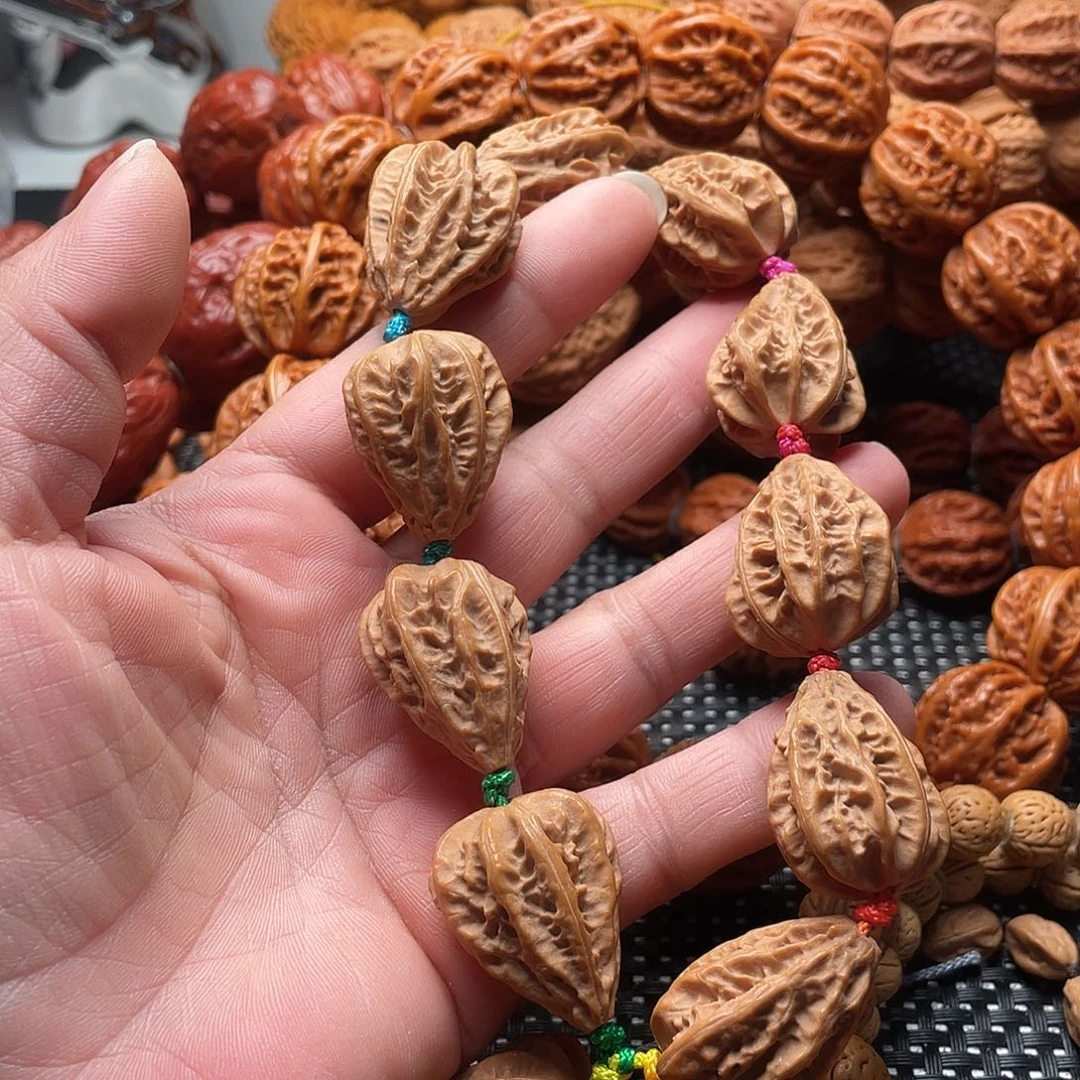 3****文玩核桃手串异形