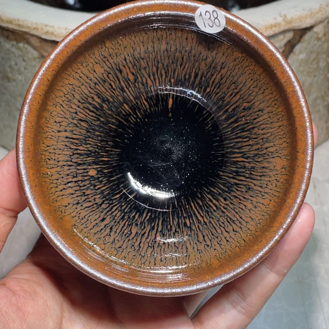 茶盏龙窑柴烧建盏138