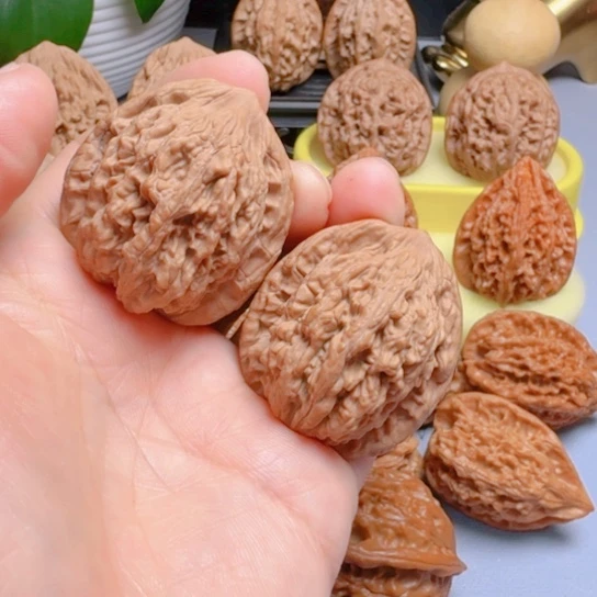 核桃福利麦穗虎头文玩