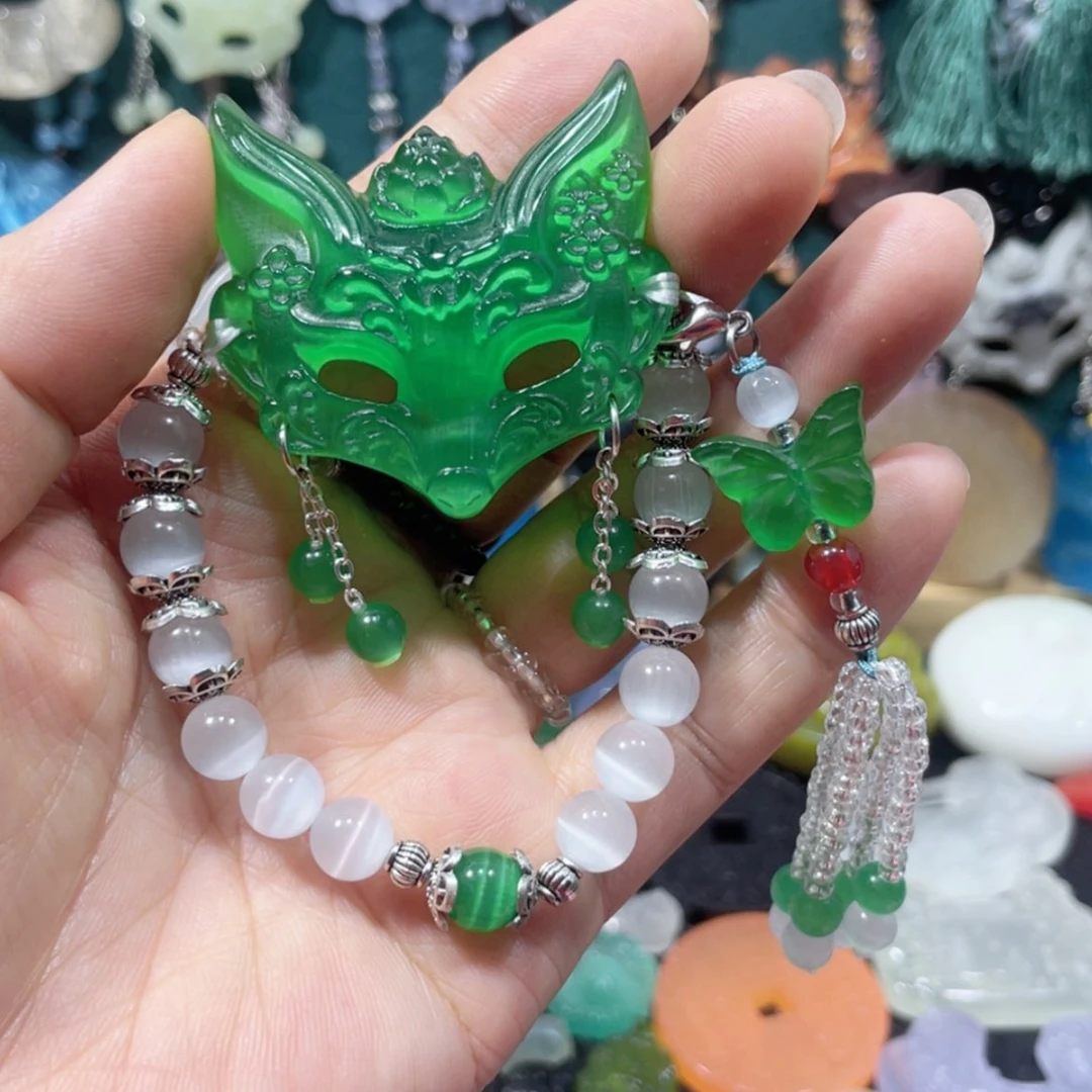 【闪购商品】未镶嵌岫玉颈饰9手牌