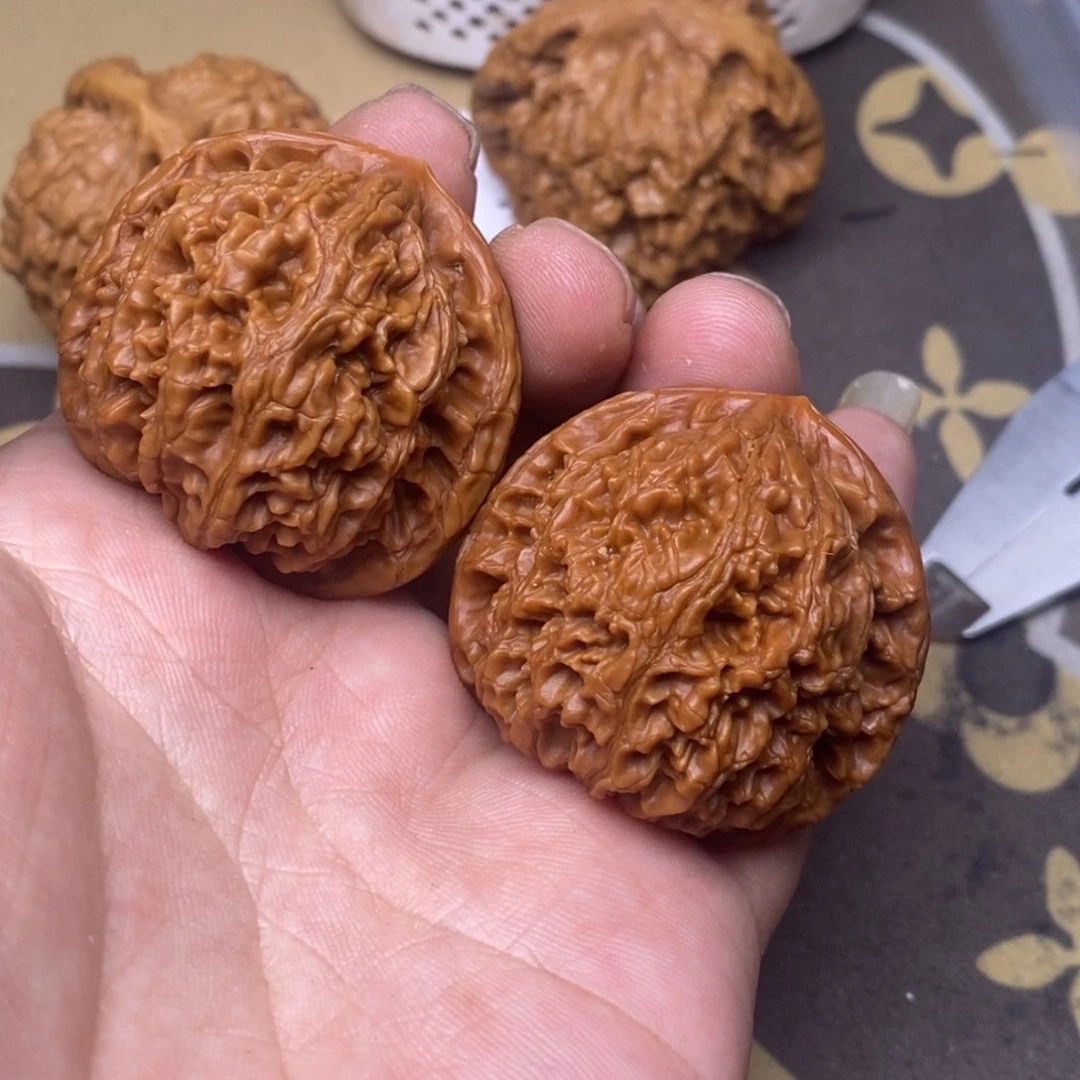 丶***鬼核桃水龙纹尺寸43