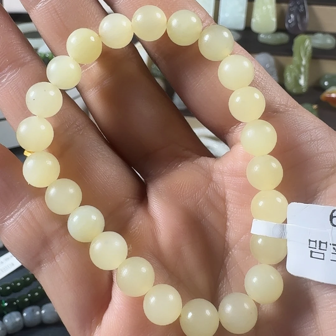未镶嵌手串和田玉